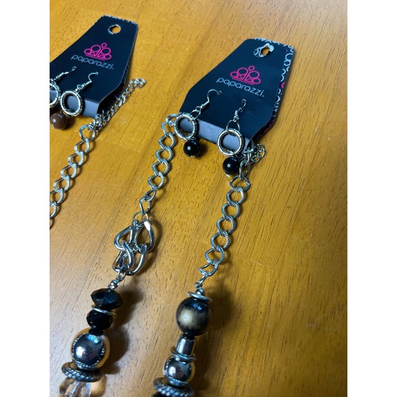 NWT Set of 2 Paparazzi Chunky Necklace and earrings - Picture 9 of 11